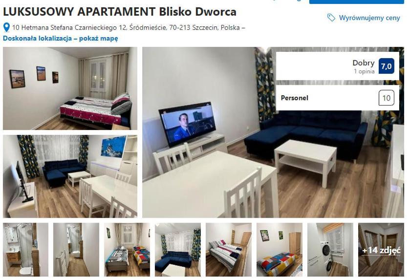 Luksusowy Apartament Przy Dworcu Szczecin Dış mekan fotoğraf