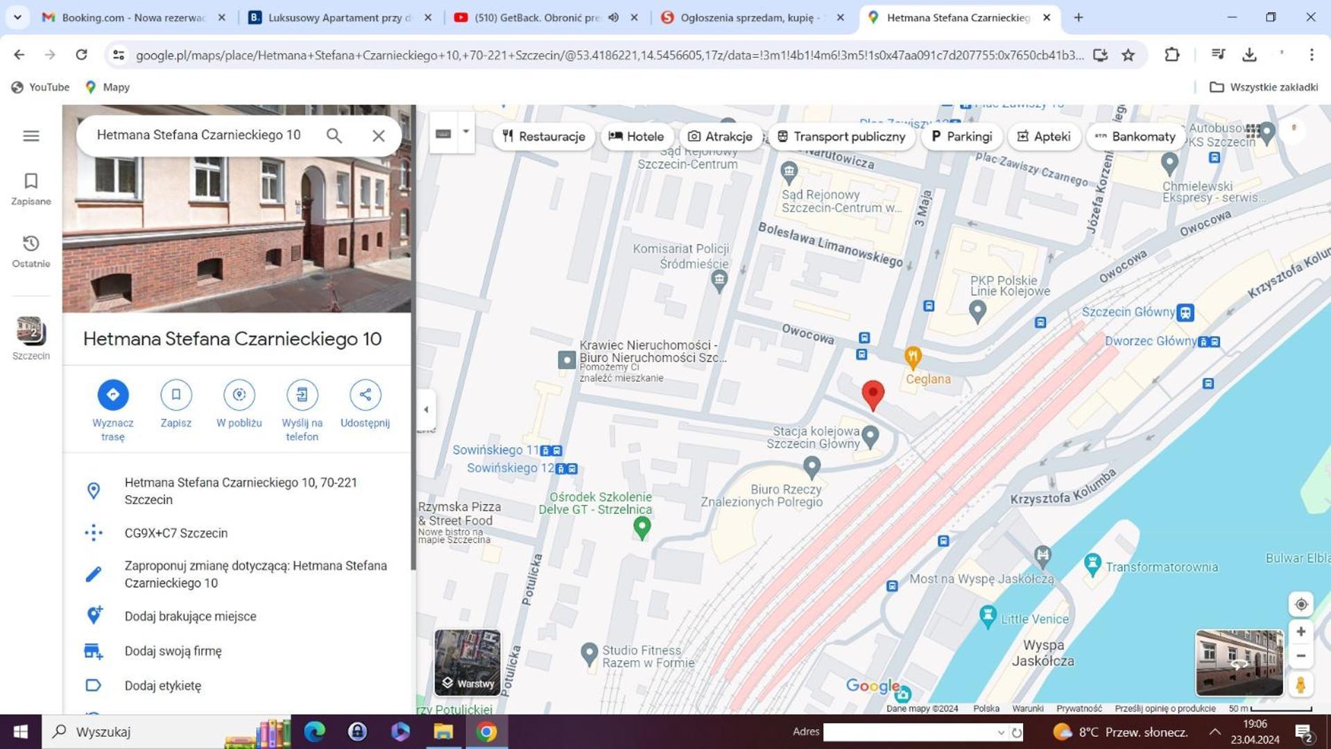 Luksusowy Apartament Przy Dworcu Szczecin Dış mekan fotoğraf
